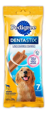 PEDIGREE DENTASTIX RAÇAS GRANDES 7 UN 270 G