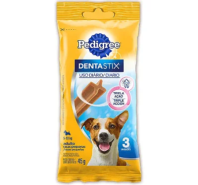 PEDIGREE DENTASTIX RAÇAS PEQUENAS 3 UN 45 G