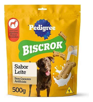 PEDIGREE BISCROK MAXI AD RAÇAS GRANDES 500 G