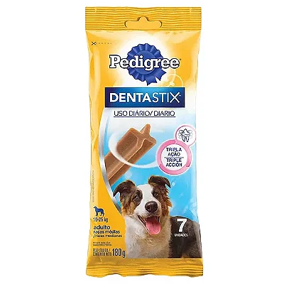 PEDIGREE DENTASTIX RAÇAS MÉDIAS 7 UN 180 G