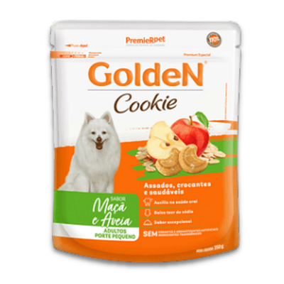 GOLDEN COOKIE CAES AD PEQ PORTE MACA & AVEIA 350 G