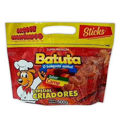 BATUTA STICKS CARNE 500 G