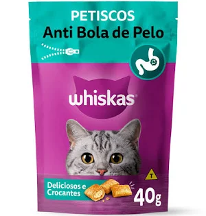 WHISKAS ANTI BOLA PELO 40 G