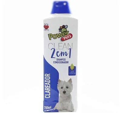 Shampoo Powerpets Clareador 700 Ml
