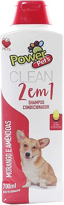 Shampoo Powerpets Morango C/amendoas 700 Ml