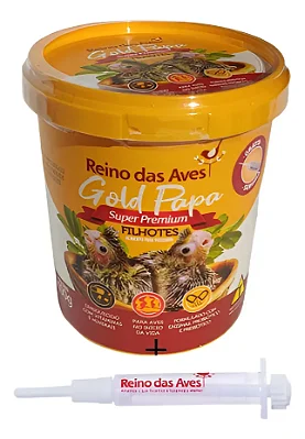 Reino das Aves - Gold Papa Filhote 400 G