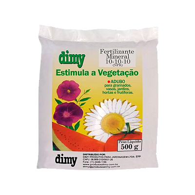 ADUBO DIMY 10.10.10 GRANULADO 500 G