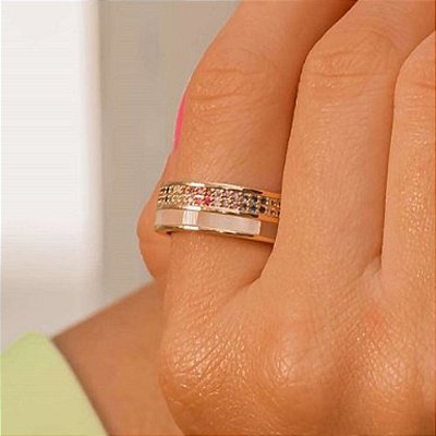 Anel Encanto de Madrepérola (Aro 20)