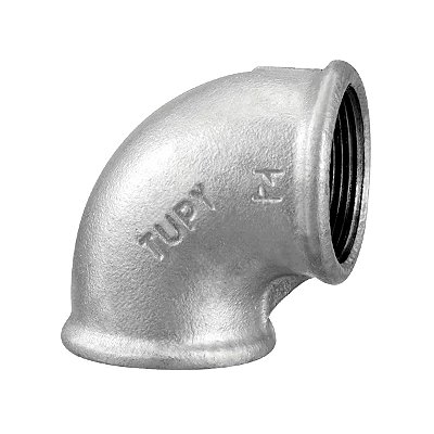 COTOVELO FERRO GALVANIZADO TUPY F 1.1/4 X 90