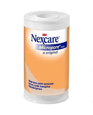 Fita Micropore Nexcare Bege