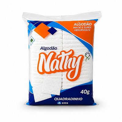Algodão Nathy Quadradinho 40g