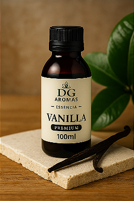 Essência Vanilla para Vela Aromática Aromatizador Difusor de Varetas 100 Ml Concentrada - VANILLA