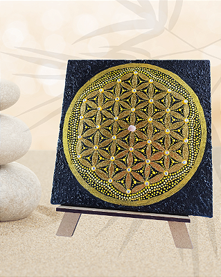 Mini Portal de Luz FLOR DA VIDA 20 cm