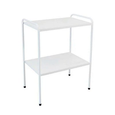 Mesa Auxiliar em Pintura Epóxi com Ponteira 90x50x80cm