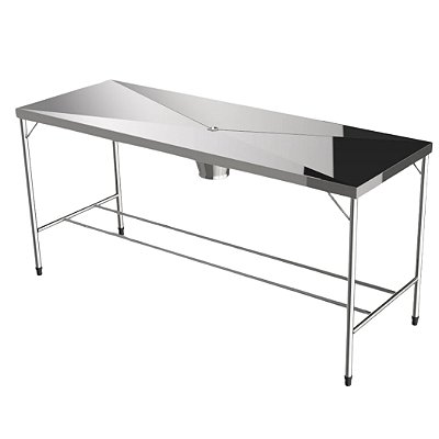 Mesa Para Anatomia em Aço Inox Com Vinco