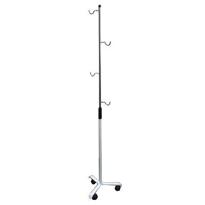 Suporte para Soro Variável Standart com Rodízio
