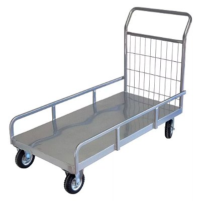 Carrinho Plataforma Com Abas 300 kg