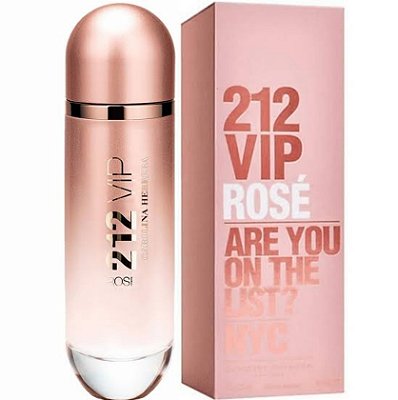 Perfume 212 Vip Rosé Carolina Herrera