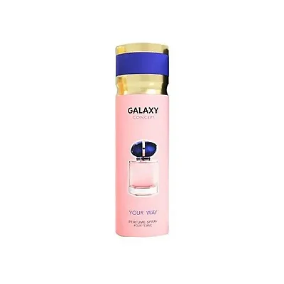 Perfume Árabe Corporal Feminino em Spray Galaxy Concept Your Way (Inspiraçao My Way )200ml
