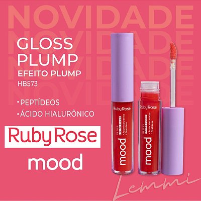 Brinde Gloss Plump Ruby Rose