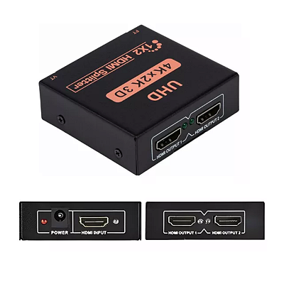 Splinter Divisor Hdmi 1x2 4K Full Hd