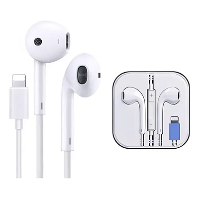 Fone de Ouvido Estéreo Intra-Auricular de Alta Qualidade EJ56 para iPhone
