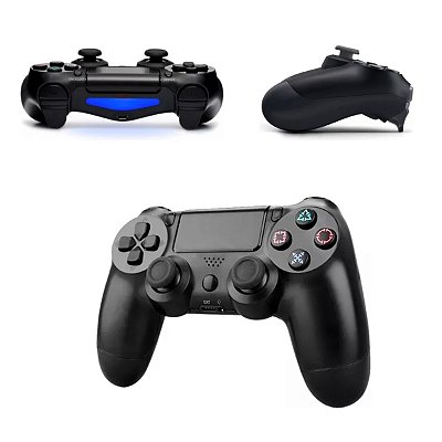 Controle joystick PS4 PlayStation 4 Sem Fio Wirelles com Vibração, Bluetooth e Touchpad