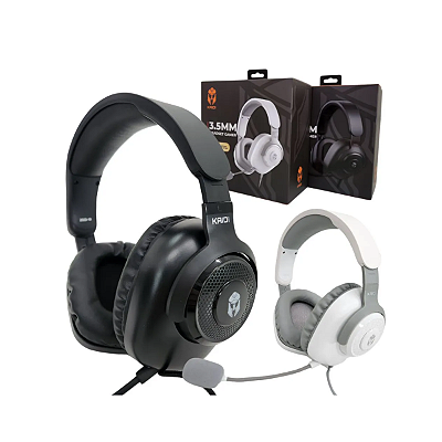 Fone de Ouvido Headset Gamer Bluetooth Kaidi KD-G31 com Microfone, Drivers 53mm, imersivo de Alta Sensibilidade , confortável e Resistente