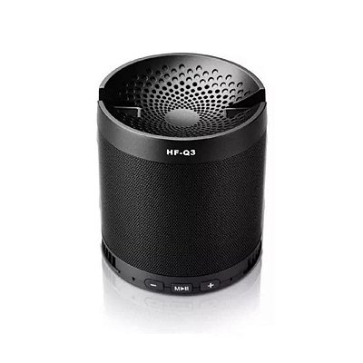 Caixa de Som Bluetooth HF-Q3 5W, Woofer, Bateria Recarregável de Longa Duração