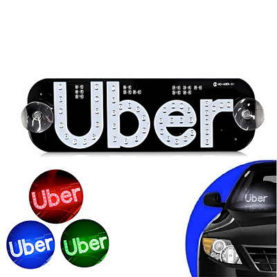 Placa LED UBER