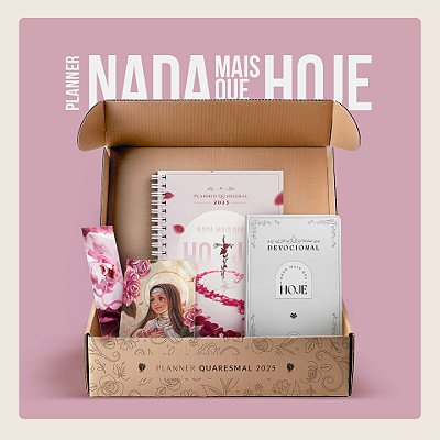Planner Quaresmal Nada Mais Que Hoje