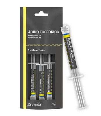 Ácido Fosfórico 37% pacote com 3 - Angelus