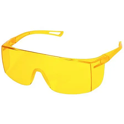 Óculos de Proteção Âmbar/Incolor - Delta Plus