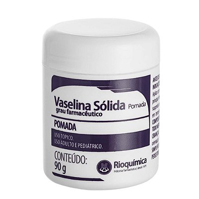 Vaselina Sólida 90g - Rioquimica