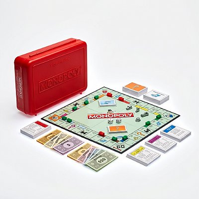 Brinquedo Jogo Tabuleiro Monopoly Mini Infantil Educativo 8+