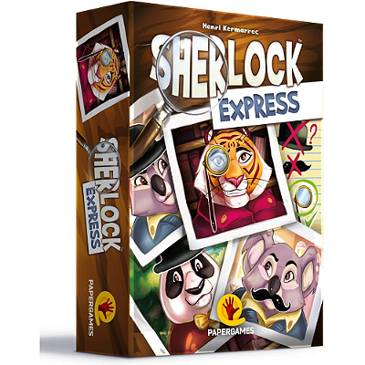 Jogo De Cartas Sherlock Express Pocket 2ª Edição Papergames