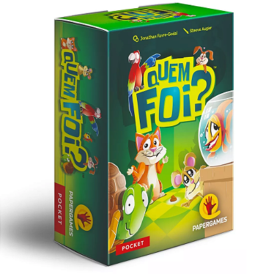 Jogo Quem Foi? Papergames