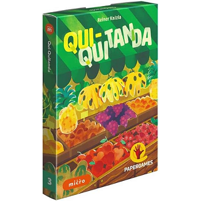 Qui-Quitanda + Micro Box - Jogo De Cartas - Papergames