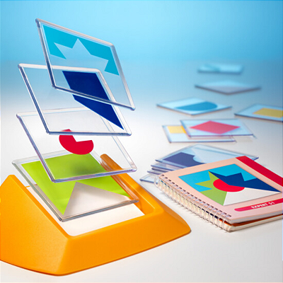 Colour Code jogo educativo quebra cabeça de lógica com 100 desafios ideal para crianças 5 anos+