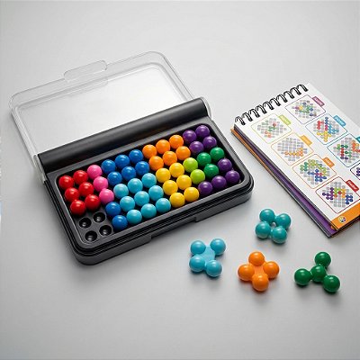 IQ Puzzler Pro jogo inteligente educativo compacto ideal para viagem crianças adultos e consultórios