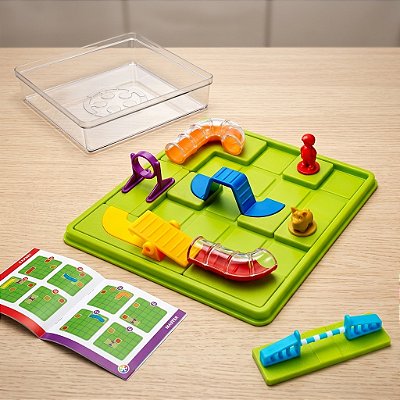 Jogo de Lógica Infantil Crianças Educativo Raciocínio Desafios Smart Dog