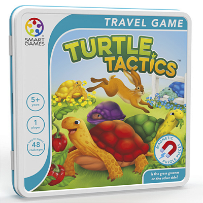 Turtle Tactics – Jogo de Lógica SmartGames com 48 Desafios em Estojo de Lata | Brinquedo Educativo 5+