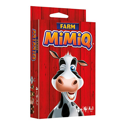 MiMiQ Farm – Jogo de Cartas Divertido | Expressões de Animais da Fazenda | SmartGames 4+