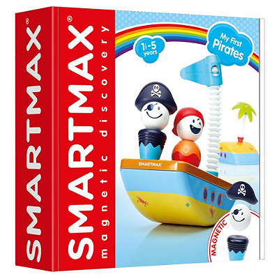 My First Pirates – Brinquedo Magnético Educativo com Navio Pirata | SmartMax Baby