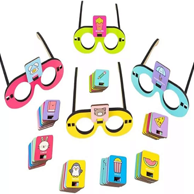 Quem Sou Eu jogo educativo de dedução e linguagem em madeira infantil para raciocínio lógico 4 anos+