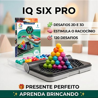 Brinquedo Jogo De Logica Raciocinio Quebra Cabeca Infantil3D