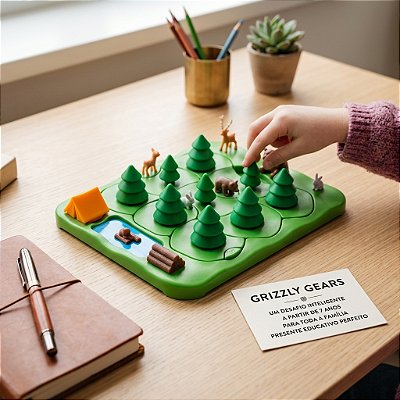 Jogo De Lógica Infantil Quebra Cabeça Desafios Cognitivos