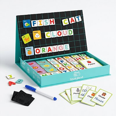 Brinquedo Educativo Caixa Magnética Alfabeto Infantil 3+