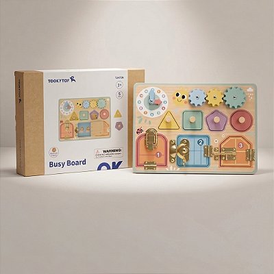 Painel Sensorial Atividades Montessori Brinquedo Educativo De Madeira
