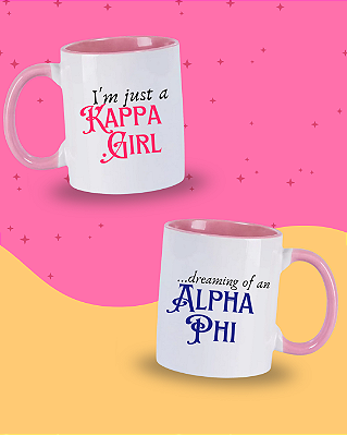 Caneca Porcelana - I'm just a Kappa Girl